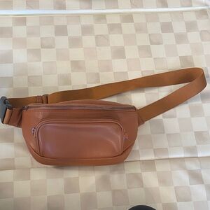 Kids Tan Belt Bag